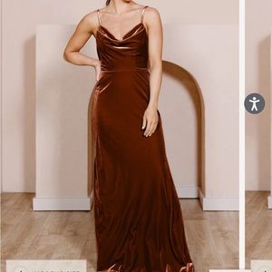Size 16 Rust Bridesmaid dress